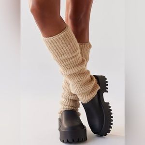 Jeffrey Campbell Black Chunky Platform Mule Clogs